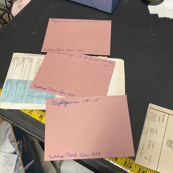 Vintage Butterick 6507 Cabbage Patch sewing pattern 80s nostalgic - Picture 3 of 4